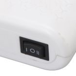 Car Heater Portable Fast Heating 360 Degree Rotation Car Heater Windscreen Defroster Defogger 12V White