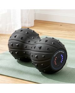Everfit Electric Vibrating Peanut Massage Ball 5 Adjustable Levels High Power 3000RPM Motor 4D Floating Point Deep Tissue Trigger Point Muscle Relaxation Yoga Home Gym Type-C Rechargeable Support 80kg