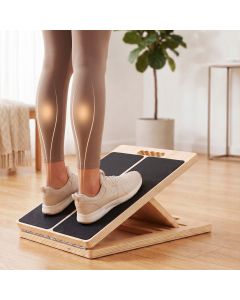 Everfit Wooden Slant Board for Squat & Calf Stretch 5 Angle Foldable Home Gym