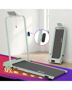Everfit 3 in 1 Walking Pad Treadmill 12% Incline Under Desk Foldable Treadmills for Home Gym With 38cm Wide Belt APP Control