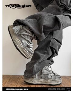 W-SHOE-32329 - Gray - Size 6(AU6/EU37)