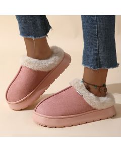 Women'S Furry Slippers Cosy House Shoes Australian Women’S Lounge Slippers Warm - Gray - Size 38