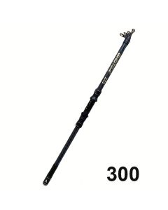 Ultra-hard carbon fiber fishing rod 3m, with anti-slip handle and metal ground inserts - suitable for sea rock fishing, surfing casting and long-range casting