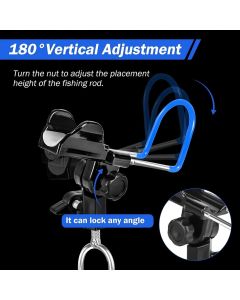 1-piece set upgraded shore fishing fishing rod stand, fishing farm fishing rod stand, ground fishing rod stand, beach raised fishing rod stand, anti-slip design, protect your fishing rod
