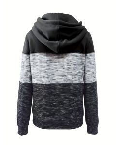 3d Print Hoodie Autumn Hoodie Casual Zip Hoodie Loose Sweatshirt Streetwear - Black - Size S(AU S/EU46)