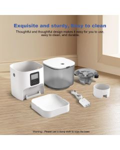 Automatic Cat Feeder 4L Cat Feeder Programmable Cat Feeder Cat Food Dispenser