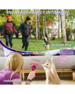Cat Toy Interactive Cat Toy Flying Disc Cat Toy Pet Toy Cat Entertainment
