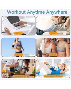 Fitness Belt Abs Stimulator Muscle Training Fitness Workout Equipment Ab Core Toner Belt for Abdominal/Arm/Leg for Home Use