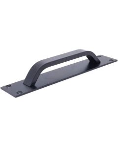 2 Pack Sliding Door Handle, Aluminum Alloy Cabinet and Cupboard Handle, Black, 20 x 4 cm
