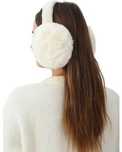 Ear Warmers - Unisex Winter Earmuffs - Foldable - Plush Faux Fur - Thermal Protection - For Women & Men - Outdoor Cold Weather