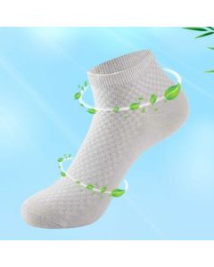 Black Bamboo Socks 5-Pack with Comfort Elastic, Soft Breathable 95% Bamboo 5% Spandex, Naturally Antibacterial Moisture-Wicking for Men and Women EU 38-44