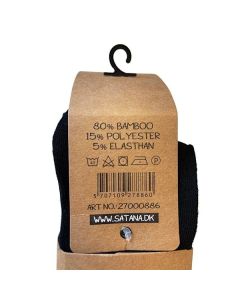 Black Bamboo Socks 10 Pairs for Women Men, Soft Breathable 80% Bamboo 15% Polyester 5% Lycra, Moisture-Wicking Lightweight Fit for Size 35-38