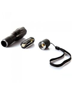 2 Pack LED Torch 1000 Lumens Zoomable Flashlight 5 Modes