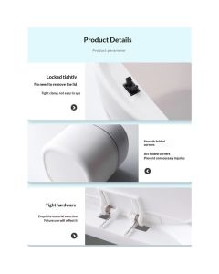 Mini Desk Trash Can with Lid,  Press-Top Tiny Countertop Waste Basket Small Table Top Plastic Covered Garbage Bin for Desk Top