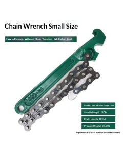 8 Inch Heavy-Duty Ratcheting Chain Wrench Reversible Oil Filter Tool Pipe Fittings Tools  Adjustable chain pliers
