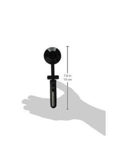 2pcs Coffee Scooper & Funnel for Reusable  Cup Refillable Coffee Pods, 2 Tablespoon Capacity Black