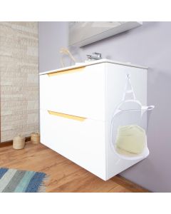 3 pack Mesh Collapsible Small Wall Laundry Baskets，Hanging Laundry Hamper，for Hotel, University Dormitory Use