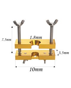 Mouthpiece Remover Adjustable Mouthpiece Puller Tool for Brass Wind Instruments Trumpet Trombone Horn(Gold)