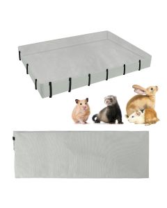 Guinea Pig Cage Liner Tarp Bottom Waterproof and Washable Base Also for Rabbits, Bunny, , Hedgehog, Ferrets and Other Small Animals(120*62cm)