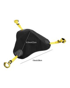 Tripod Weight Bag Black Durable Tripod Stone Bag Universal Light Stand Sand Bag for Stabilizing Photography Accessory black
