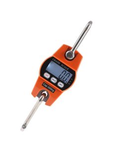 Digital Hanging Scale High Precision Sensor 300 kg  Heavy Duty Industrial Crane Scales Smart Hoist Orange for Home Indoor Farm Factory Hunting Outdoor