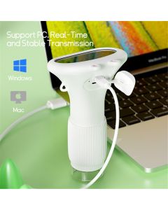 Microscope for Kids, 2" IPS Screen 1000X Handheld Digital Microscopes HD Pocket Portable Mini USB Microscope Camera, PC Compatible, Science Edu Fun Birthday Gifts Toys for Children Students