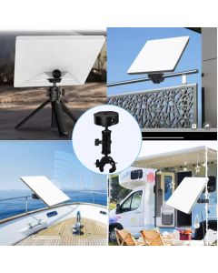 Adjustable Roof Rack Pole Mount Kit , Compatible with Original Pipe Adapter, Accessories for Roof or Pole Installation, Durable Outdoor Mounting Solution