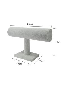 2 pack Covered Wood Jewelry Display, Jewelry Stand, Bracelet Holder Display, Watch Stand, Bracelet Stand,（ oniy 2 box）
