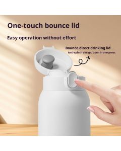 Portable Bottle Warmer 16.9oz Bottle Warmer for Travel, Fast Heating for Breast Milk Formula & Water, Long Battery Life &Large Capacity, Suitable for Baby Outdoor