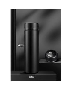 500ml Water Bottle with LED Temperature Display,  Vacuum Insulated Water Bottle,316Stainless Steel  AutomotiveTravel Mug, Leak Proof Keep Cold and Keep Warm 12H