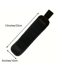 Magnetic Wristband by Wrap-It Storage - Black - Great Father Gift Wrist Magnet Tool Belt and Screw Holder（Black 5 rows with 10 magnets）Only wristband