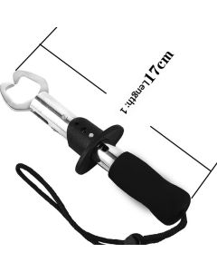 Fish Lip Gripper Mini Grabber Grip Tool Stainless Steel Fish Holder Ice Fishing,Fishing Gear,Fishing Gifts for Men