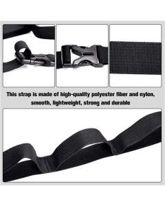 Campsite Storage Strap Tent Camping Tree Hanging Organizer with 19 Carabiner Hooks, Camping Set Travel & Outdoor Camping Gear