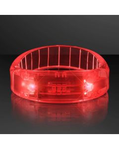 LED Fashion Light Up Bracelets,Blue Fashion Light Up Bracelet,Concert luminous wristband interactive fluorescent wristband,Red and Blue，10pcs，Contains battery