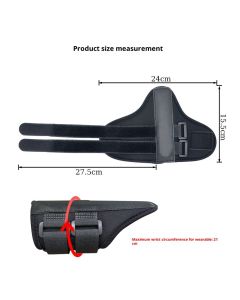 Golf Swing Training Aid, Golf Wrist Brace for Golf Training Swing Correction  Golf Swing Arm Band （black 2pcs）