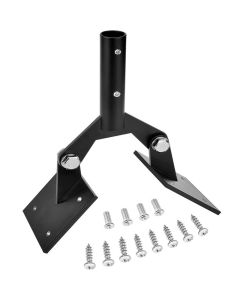 Adjustable Aluminum Weathervane Roof Mount,Black Adjustable Aluminum Garden Weathervane Roof Mount , Black