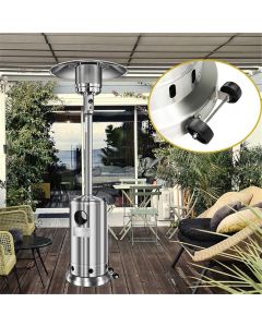 Universal Patio Heater Wheel Kit-Easy to Move/Install-Gas Patio Heater Replacement Universal Movable Wheel, Patio Heater Parts Outdoor Umbrella Gas Heater Wheel