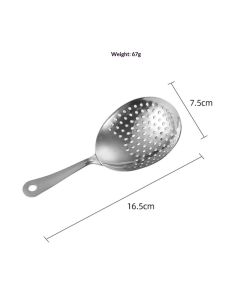 Bartender Strainer for Cocktail Drinks, Professional Bar Strainer for Bartending, Strainer for  Shaker Mixing Glass – Stainless Steel