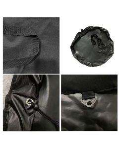 Wetsuit Change Mat, Portable Large Beach Dry Bag Waterproof Changing Mats with Shoulder and Handle Strap for Surfing（90cm）