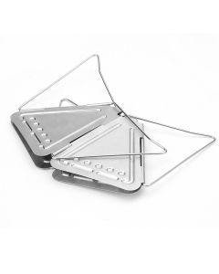 Stainless Steel Pour-Over Collapsible Coffee Drip, Durable, Portable, Easily Foldable, Camping, Backpacking
