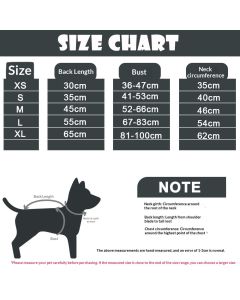 Dog spring jacket, waterproof and dustproof high neck pet dog raincoat, windproof extended cover, deep blue S