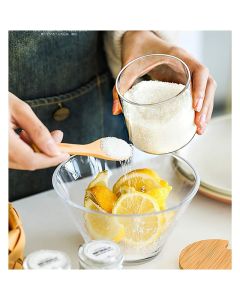 Condiment Containers with lids 3 pack Seasoning Box Condiment Pots Jars with Spoons Container for Spice Salt Sugar Cruet