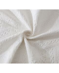 White Table Cloth Rectangle 90*90cm, Cotton Linen White Tablecloth for Rectangle Tables, Washable Farmhouse Soft Boho Tablecloth for Party, Holiday, Picnic, Dining, Outdoor, Wedding