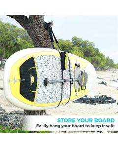 Paddle Board Accessories Carrier Carrying Strap to Carry Paddleboard Accessories for Women and Men with cup sleeve