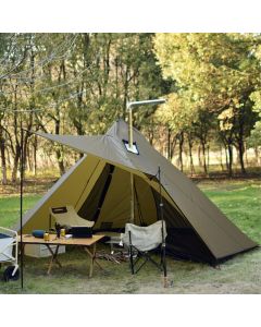 Hot Tent Stove Jack Fireproof Stove Jack Tent Stove Jack Stove Jack Kit for Tent 9.4" x 9.4",for Canvas Tent Hot Tent Chimney