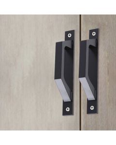 Sliding barn Door Handle Wooden Door Handle 20cm, for Sliding Doors or Revolving Doors Functional and Comfortable Door Handle