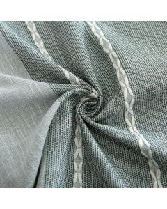 Table Cloth Tassel Cotton Linen Table Cover for Kitchen Dinning Wrinkle Free Table Cloths (Round, 55 Inch Length, Grey)