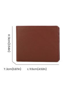 Leather Wallet for Men, Slim Bifold Wallet for Men,Wallet- Slim, Passcase, Credit Card Holder, Money Clip