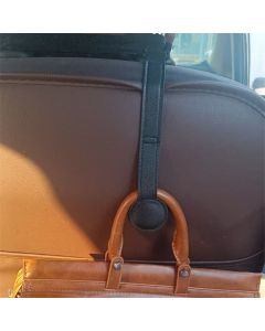 2 pack Cowboy Hat Holder for Truck, Magnetic Hat Clip Leather Hat Rack for Car, Headrest Hat Hanger Vehicle Hat Organizer Accessories