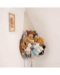 Novel Stuffed Animal Hammock Corner Hanging Net for Stuff Aniaml Storage Toy Display Plush Toy Holder-Perfect for The Tiny Space Walls（only bag）